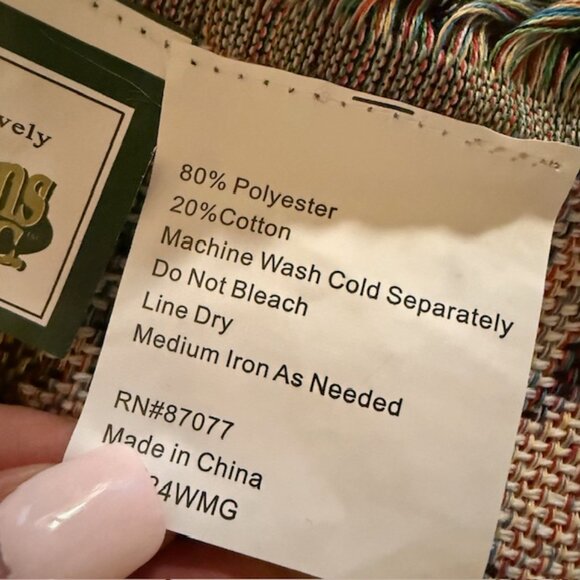 Beautiful Amazing Grace Throw  60"L x 50"W by artist, Dona Gelsinger - Picture 8 of 8